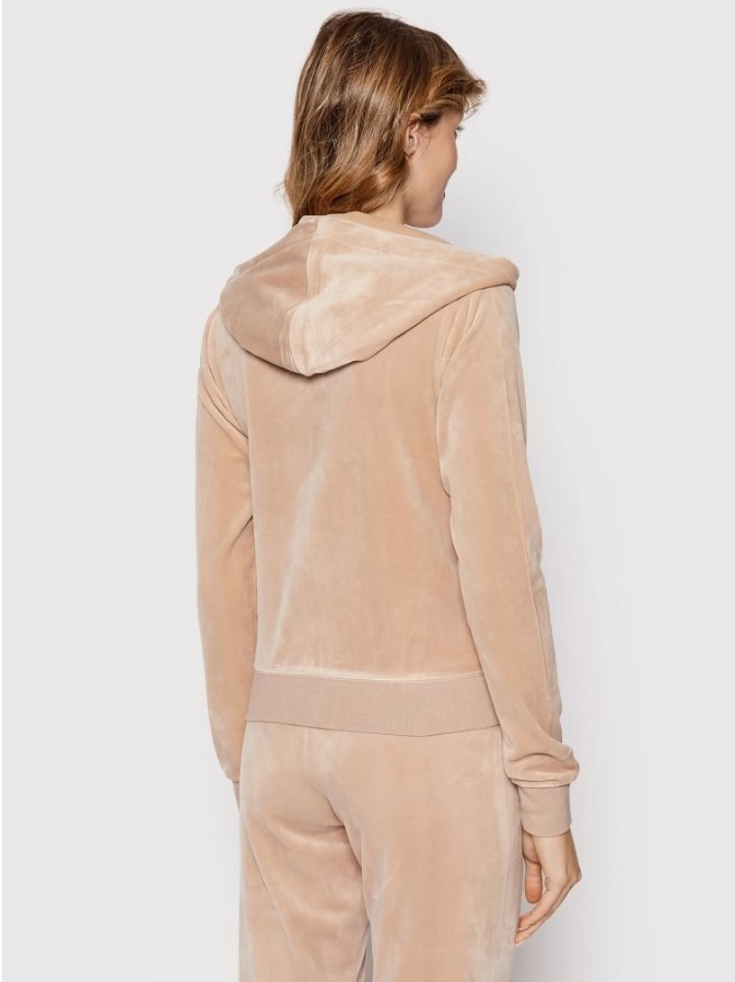 Beige sale velour tracksuit