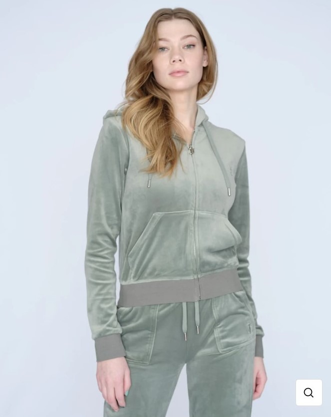 juicy-couture-hoodie-groen-voor