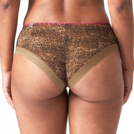 Overview second image: PrimaDonna Cafe plume hotpants Cheetah