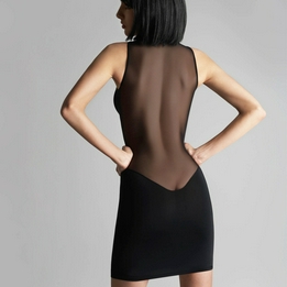 Overview second image: Maison Close jurk Pure Tentation zwart