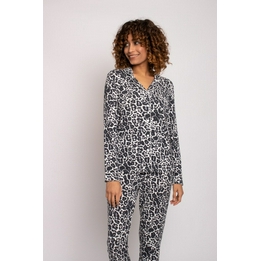 Overview second image: Pretty You London Pyjama leopard