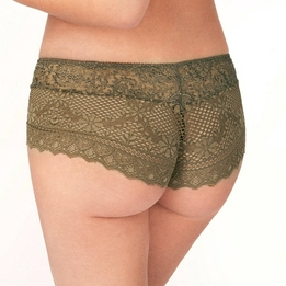 Overview second image: Empreinte short Cassiopee kaki