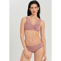 Overview image: Hanro bralette Blanca copper dust