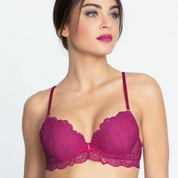 Overview image: Lise Charmel bh sublime en dentelle fuchsia