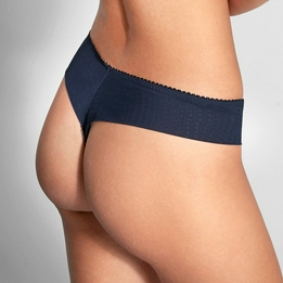 Overview second image: Empreinte string Lauren blauw