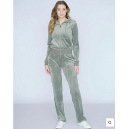 Overview image: Juicy Couture broek dark moss