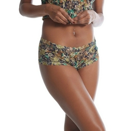 Overview second image: hanky panky boyshort camo garden