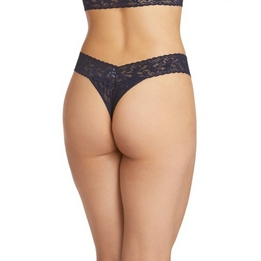 Overview second image: Hanky Panky original thong blauw