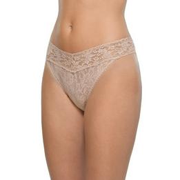 Overview second image: Hanky Panky original thong chai beige