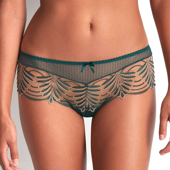 aubade-short-hypnolove-groen-emeraude