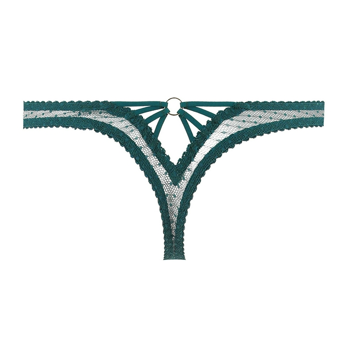 aubade-hypnolove-string-groen-emeraude-p-dos