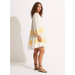 Overview second image: Seafolly jurk Corsica tier wit