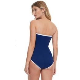 Overview second image: Gottex badpak strapless sail to sunset blauw