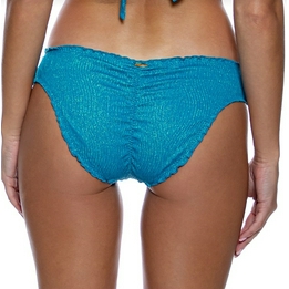 Overview second image: Luli Fama bikinislip tornasol azure full bottom