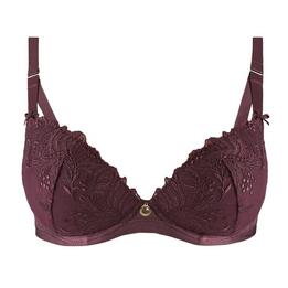 Overview second image: aubade bh pushup femme passion wineberry