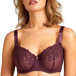 Overview image: aubade bh comfort femme passion wineberry