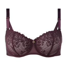 Overview second image: aubade bh comfort femme passion wineberry
